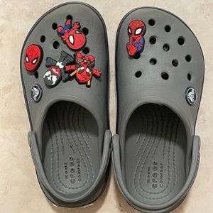 Spider-Man CROCS Sandals Size 10 Toddler